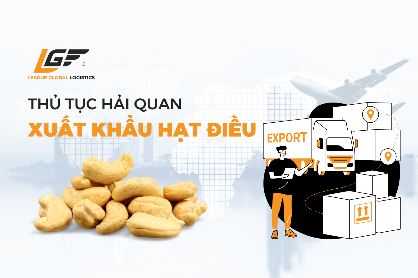 Thủ tục xuất khẩu hạt điều 